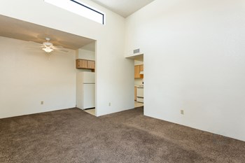 Living Room at Acacia Hills Apartments in Tucson Arizona July 2020